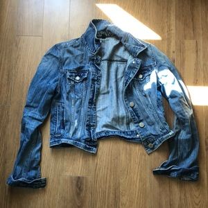 American eagle jean jacket- fitted